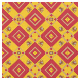 Spanish Flag & Spain Trendy Fabric fashion