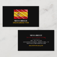 Spanish Flag, Spanish Language Tutor, Teacher