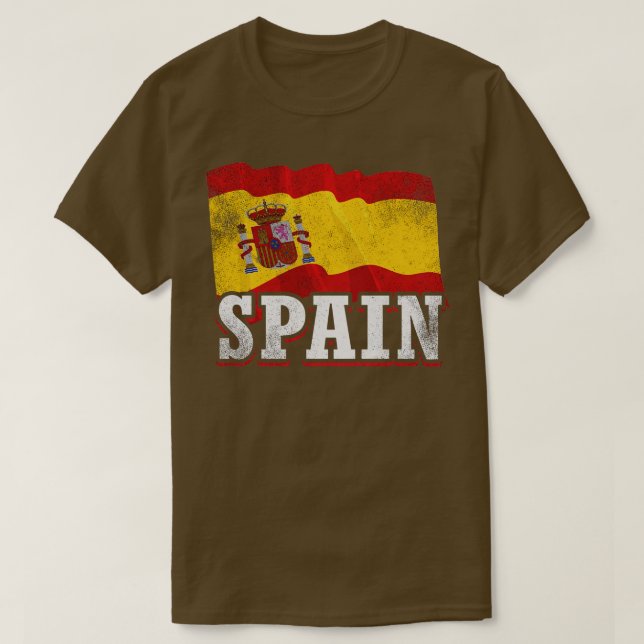 Spanish Flag T-Shirt (Design Front)