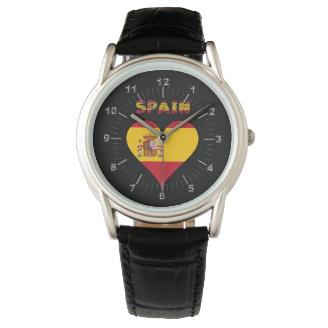 Spanish flag watch (Front)