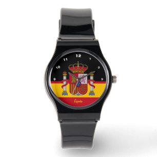 Spanish Flag Watch, Spain, España fashion /sports Watch