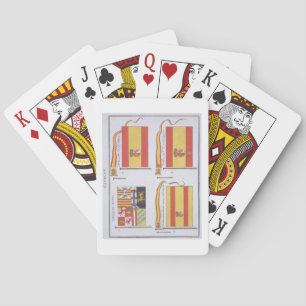 Spanish Flags, from a French book of Flags, c.1819 Playing Cards