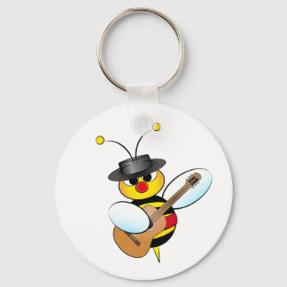 Spanish Flamenco bee Keychain
