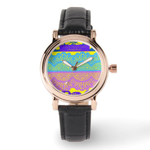 Spanish floral lace design 8 watch