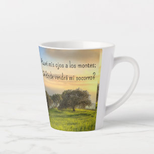 Spanish * For His Glory * Mug - Salmos 121:1-2