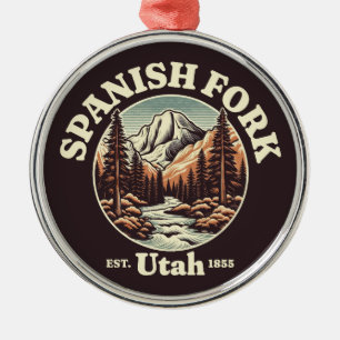 Spanish Fork, Utah Metal Ornament