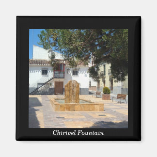 Spanish Fountain magnet - Chirivel, Almeria