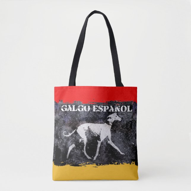 Spanish Galgo Tote Bag (Front)