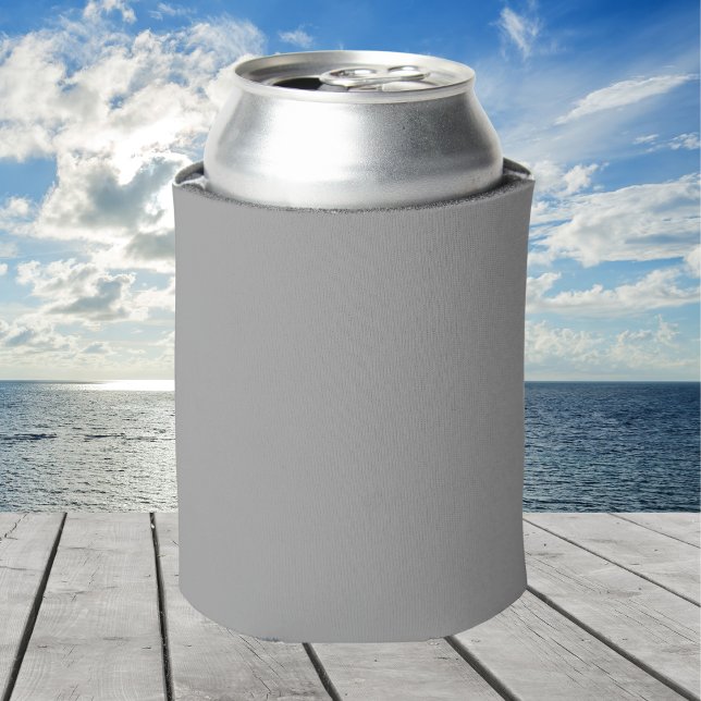 Spanish Grey Solid Colour Can Cooler (Creator Uploaded)