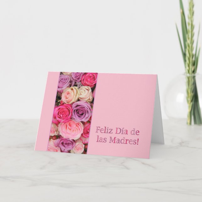 Spanish Happy Mother’s Day Card (Front)