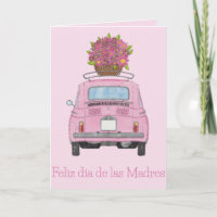Spanish Happy Mother’s Day Fiat 500