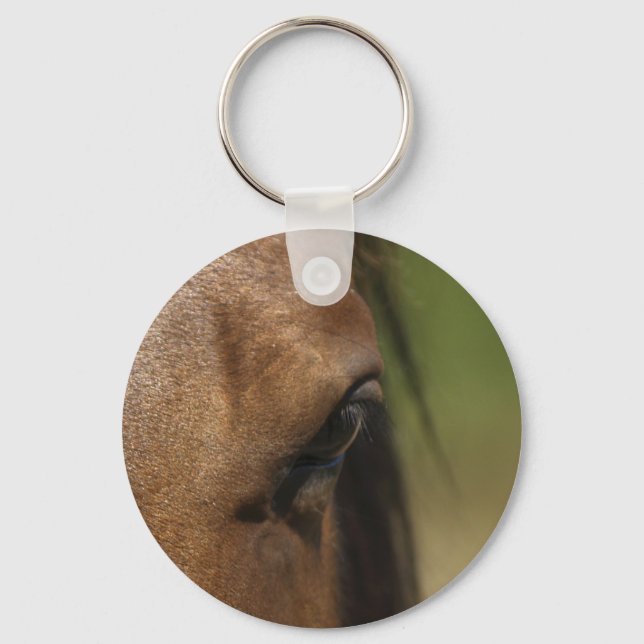 Spanish Horse's Eye Equine-lover's Keychain (Front)