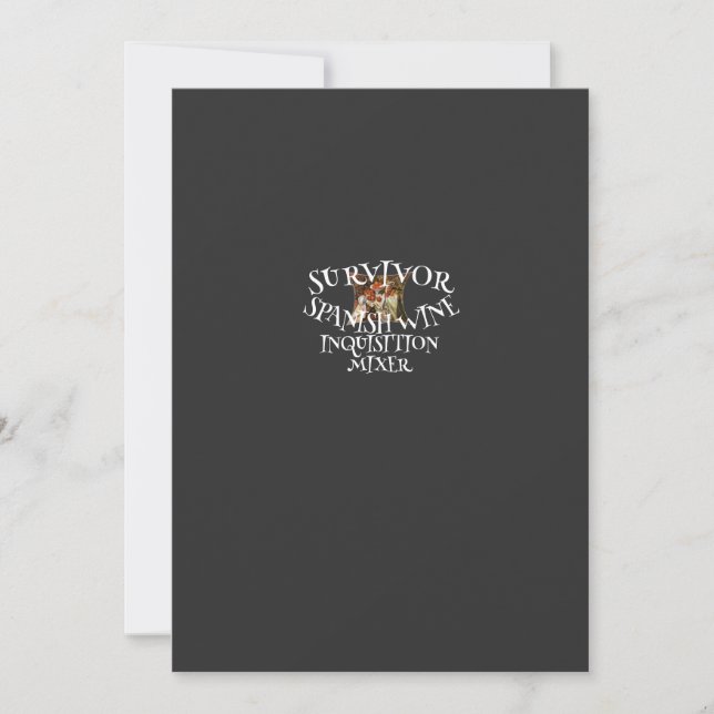 Spanish Inquisition Invitation (Front)