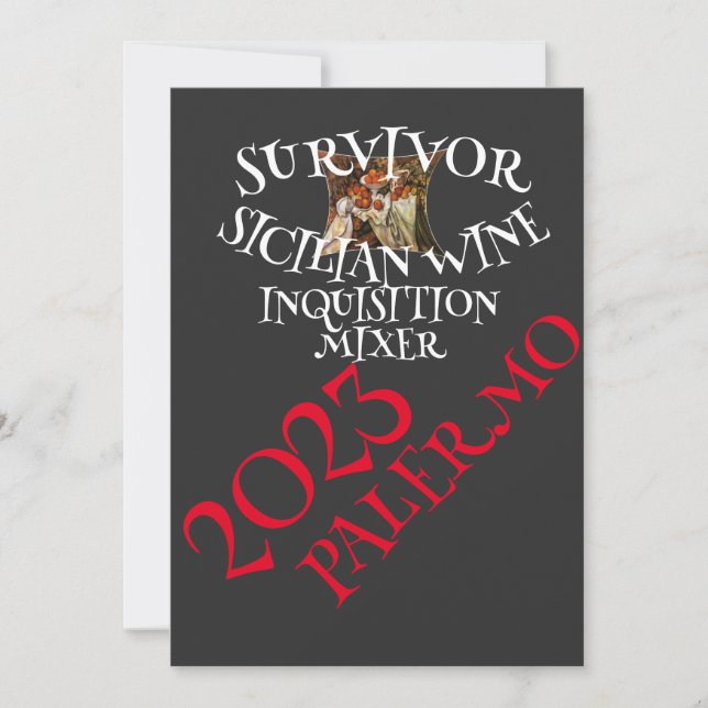 Spanish Inquisition Invitation (Front)