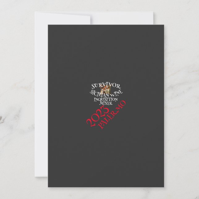 Spanish Inquisition Invitation (Front)