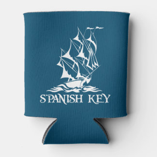 Spanish Key Can Coozie
