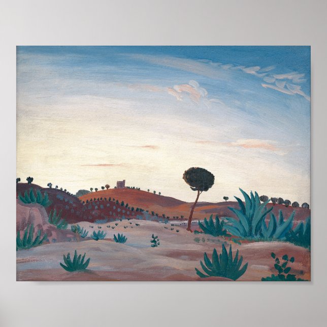 Spanish Landscape | James Dickson Innes Poster (Front)