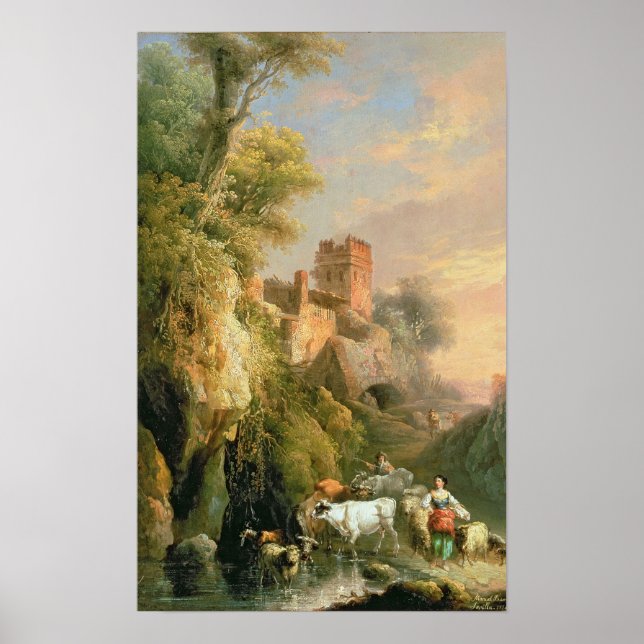 Spanish landscape poster (Front)