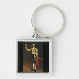 Spanish Matador by Edouard Manet Keychain