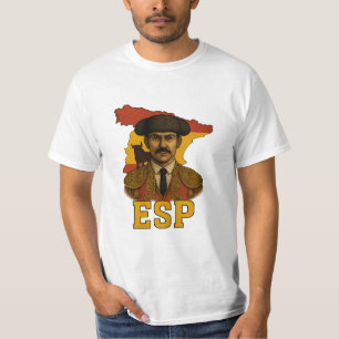 Spanish Matador Heritage Design – ESP Pride T-Shirt