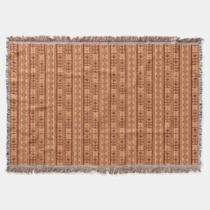 Spanish Medieval Pattern  Throw Blanket