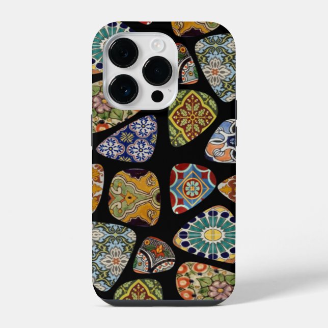Spanish & Mexican Tile Mosaic iPhone Case (Back)