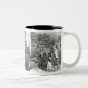 Spanish Mission of the Alamo Two-Tone Coffee Mug