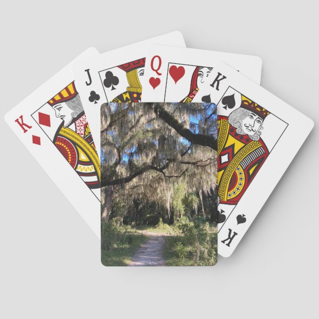 Spanish Moss Playing Cards (Back)