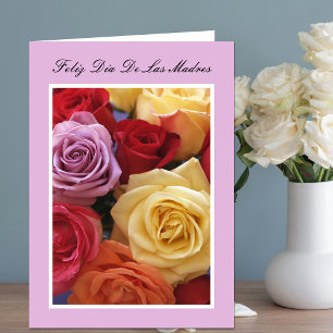 Spanish Mother's Day Card -- Roses
