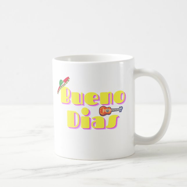Spanish Mug (Buenos Dias) (Right)