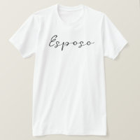 Spanish name Esposo (Husband) Simple, Elegant