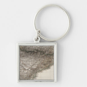 Spanish Peninsula 2 Keychain