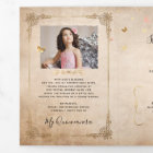 Spanish Photo Blush Pink Rose Gold Quinceanera