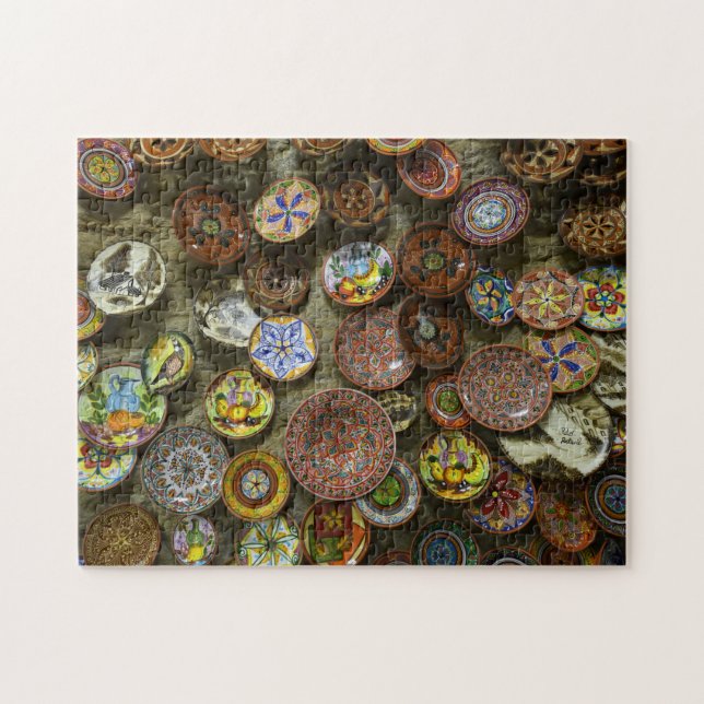 Spanish Plates-The Real Spain Jigsaw Puzzle (Horizontal)
