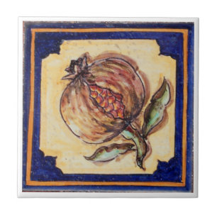 Spanish pomegranate Tile