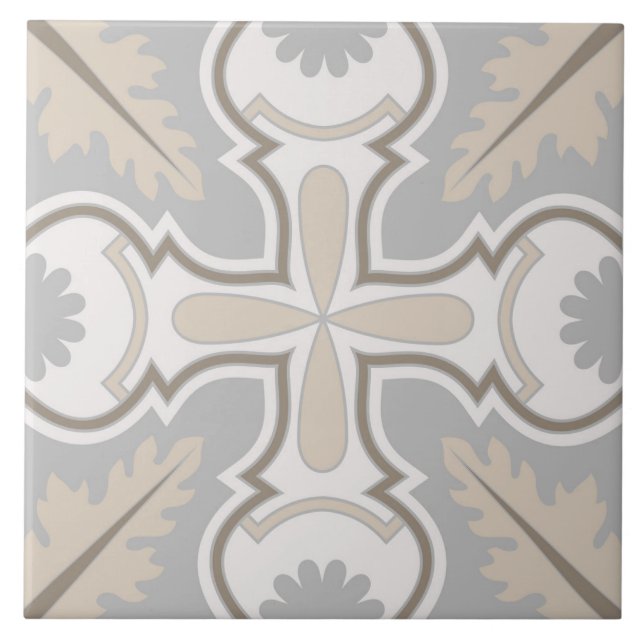 Spanish Portuguese Boho  Tile (Front)