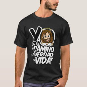 Spanish Quote Bible Verse Christian Religious Fait T-Shirt
