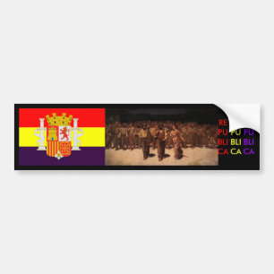 Spanish Republic Spain Bumper Sticker