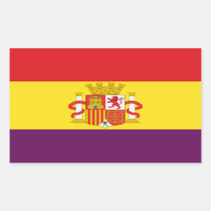 Spanish Republican Flag - Bandera República Espa Sticker
