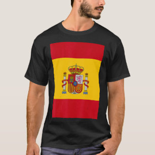 Spanish Retro Vintage National Flag Spain T-Shirt