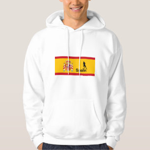 Spanish Soccer, customizable Hoodie