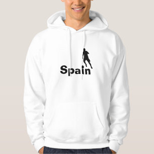 Spanish Soccer, customizable Hoodie