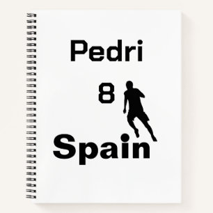 Spanish Soccer, customizable Notebook