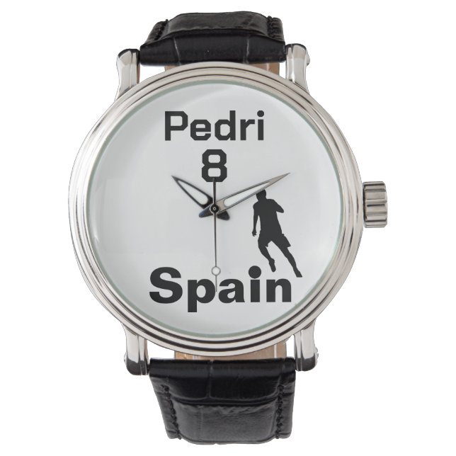 Spanish Soccer, customizable Watch (Front)