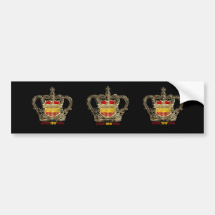 Spanish Soccer kings 2010 World Champions Bumper Sticker