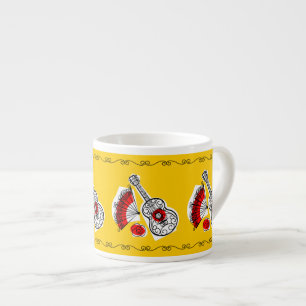 Spanish Souvenirs Border Trio mug espresso