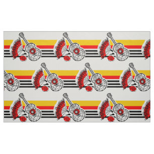 Spanish Souvenirs Classic Stripe large Fabric