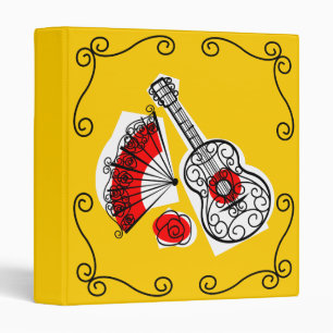 Spanish Souvenirs Corners ring binder