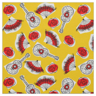 Spanish Souvenirs fabric small print