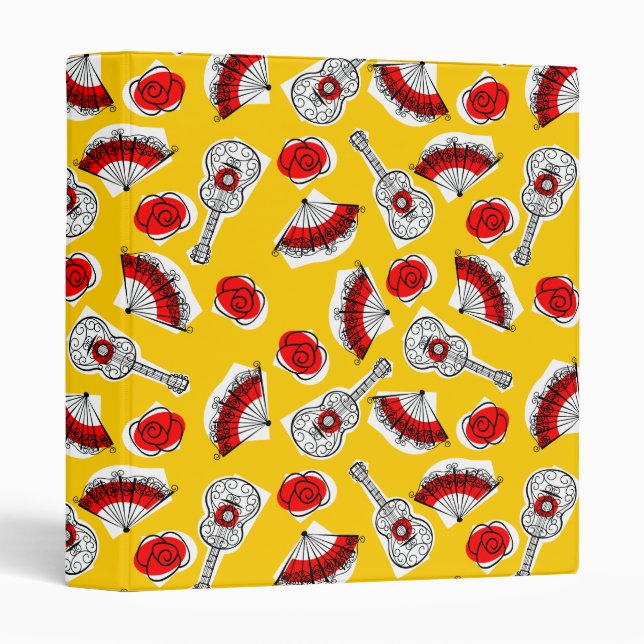 Spanish Souvenirs Multi ring binder (Front/Spine)